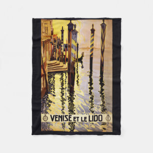Manta Polar "Venise et le Lido" Italia vintage travesía
