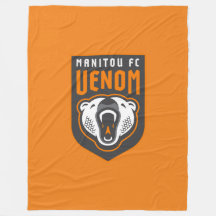 Venom-Manitou FC Fleece Blanket (Naranja)