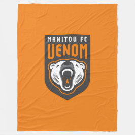 Manta Polar Venom-Manitou FC Fleece Blanket (Naranja)