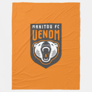 Manta Polar Venom-Manitou FC Fleece Blanket (Naranja)