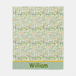 Manta Polar Ventilador deportivo personalizado