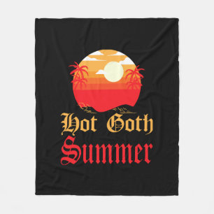 Manta Polar verano gótico caliente