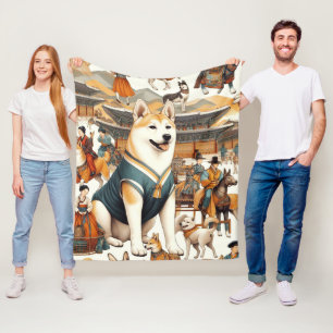Manta Polar Verdadera depuración de perros Jindo coreanos sin