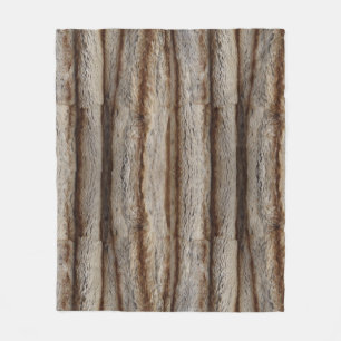MANTA POLAR VERDADERO CHINCHILLA FUR LOOK SHERPA BLANKET
