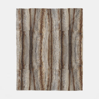 MANTA POLAR VERDADERO CHINCHILLA FUR LOOK SHERPA BLANKET