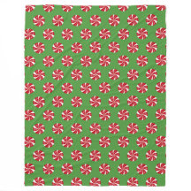 VERDE CON NAVIDADES ROJOS Y BLANCOS CON CÁNDARES D