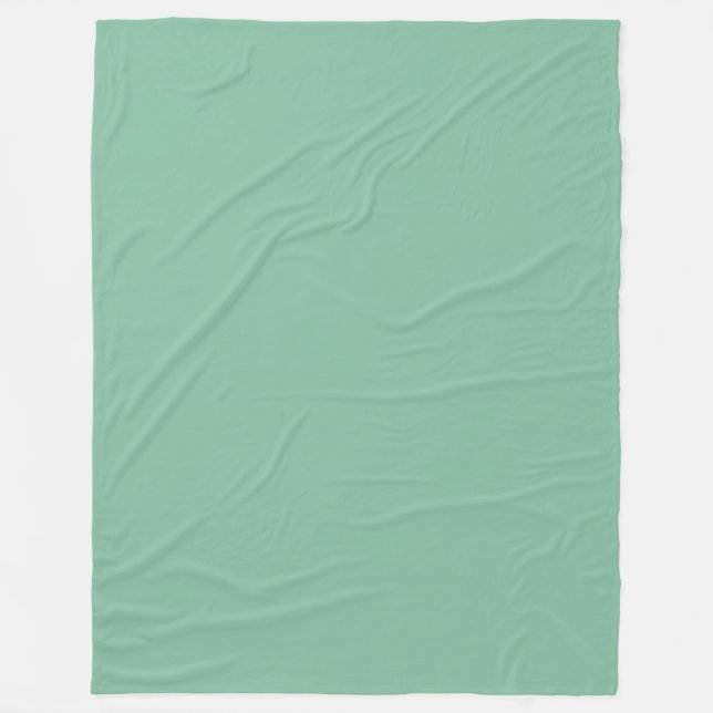 Manta Polar Verde marino grande (Anverso)
