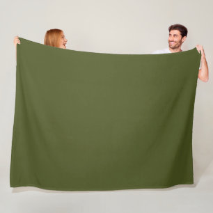 Manta Polar verde militar