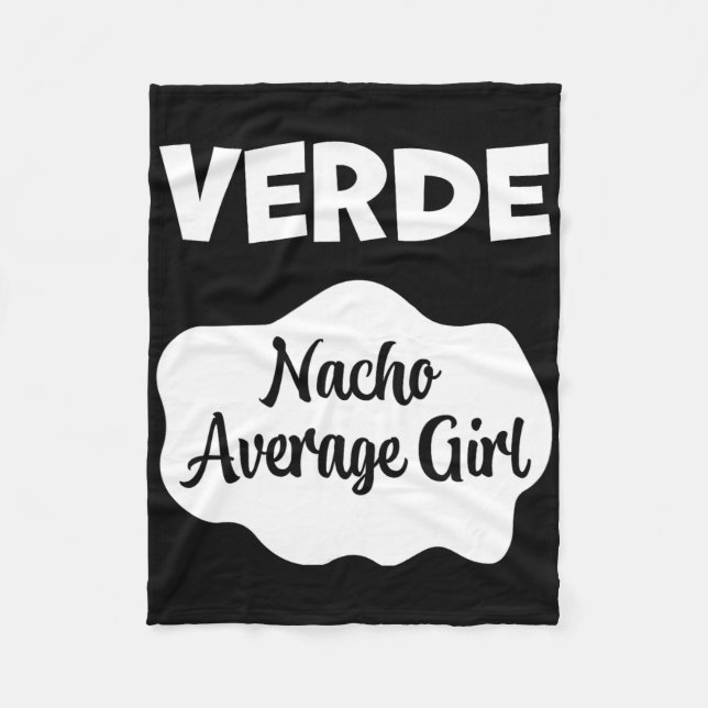 Manta Polar Verde Salsa Taco Vestido Mujeres Hombres Halloween (Anverso)