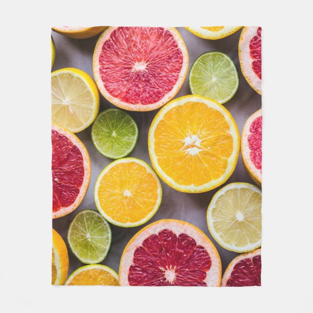 Manta Polar Verduras sanas (Anverso)