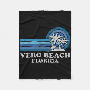 Manta Polar Vero Beach Florida Familia Verano Vintage