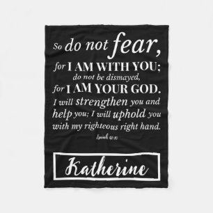 Manta Polar Verso de la Biblia Cristiana Inspiradora Personali