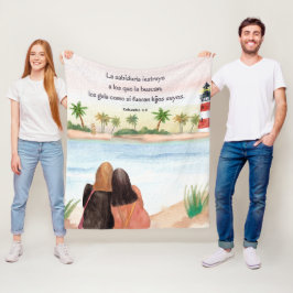 Manta Polar Versos Motivacionales Biblicos en Español