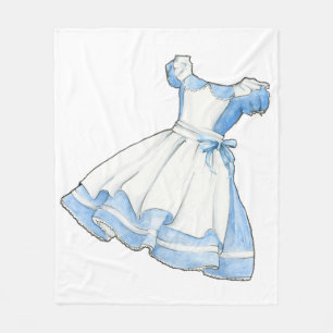 Manta Polar Vestido de Alicia del libro de la historia del
