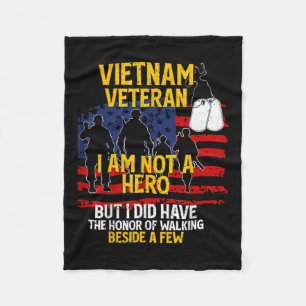 Manta Polar Veterano de Vietnam, no soy héroe, veterano
