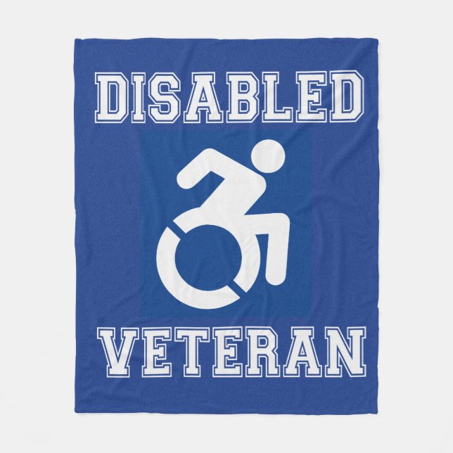 Manta Polar Veterano discapacitado (Anverso)