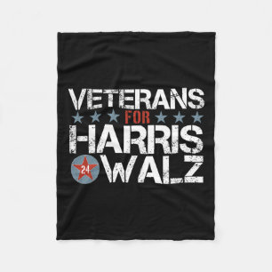 Manta Polar Veteranos Para Kamala Harris Tim Wheimer 2024 Vets