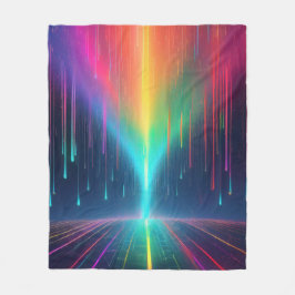 Manta Polar Viaje con gota de arcoiris