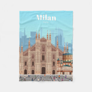 Manta Polar Viaje de arte de viajes a Milán Italia