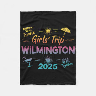 Manta Polar Viaje de chicas Wilmington 2025 North Carolina Sum