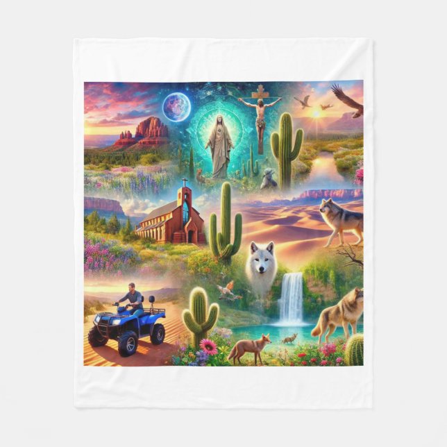 Manta Polar Viaje espiritual de Arizona (Anverso)