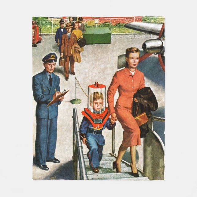 Manta Polar Viajero del espacio (Anverso)