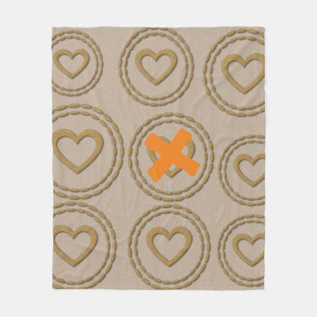 Manta Polar Vibe de vacaciones de oro (Anverso)