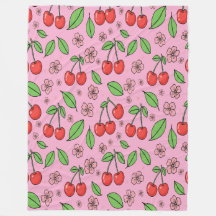 Vibraciones rojas de cereza Kawaii Estética linda 