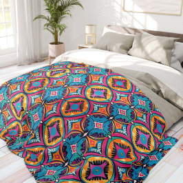 Manta Polar Vibrant Kaleidoscopic Circles Bohemian