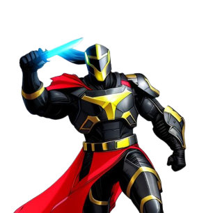 Manta Polar Vibrant Knight Throw Blanket