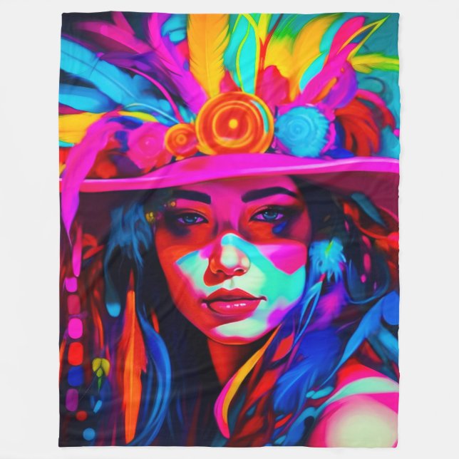 Manta Polar Vibrant Muse (Anverso)