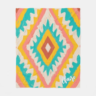 Manta Polar Vibrant Tribe, Bold Geometric Boho Pattern
