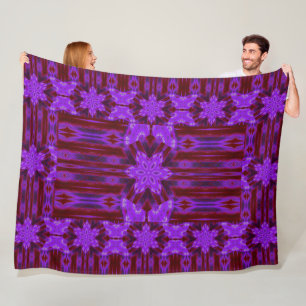 Manta Polar Vibrante Daffodil Bohemio En Velvet Cosy