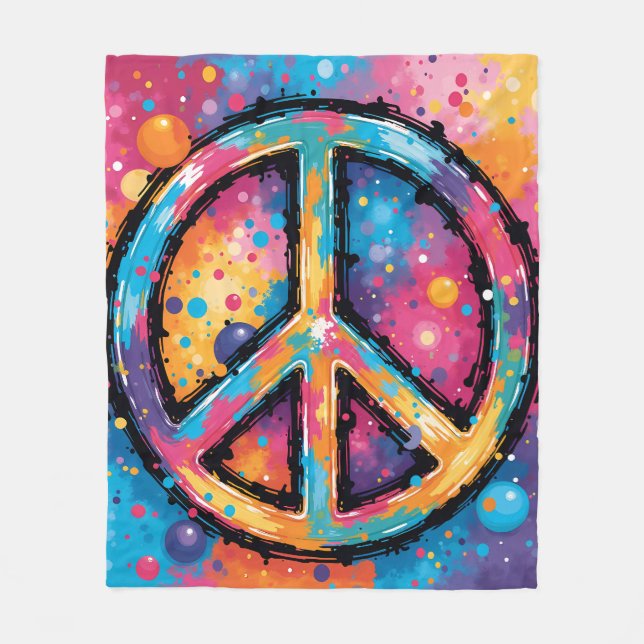 Manta Polar Vibrante Fleece Blanket (Anverso)
