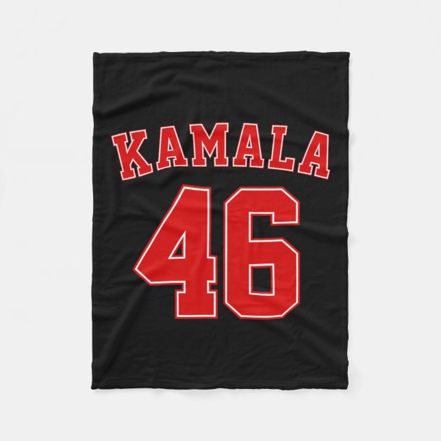 Manta Polar Vicepresidente Kamala Harris Vp Presidente 46 Rega (Anverso)