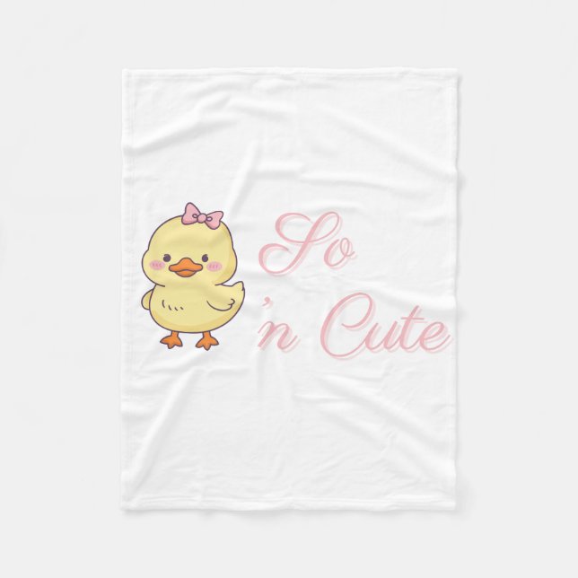 Manta Polar Victorian Baby Girl Print with 1980s 19th Century  (Anverso)