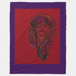 Manta Polar Victorian Era Dreamer Girl