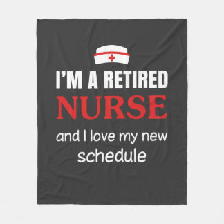 Manta Polar Vida de enfermería | Soy Una Enfermera Retirada