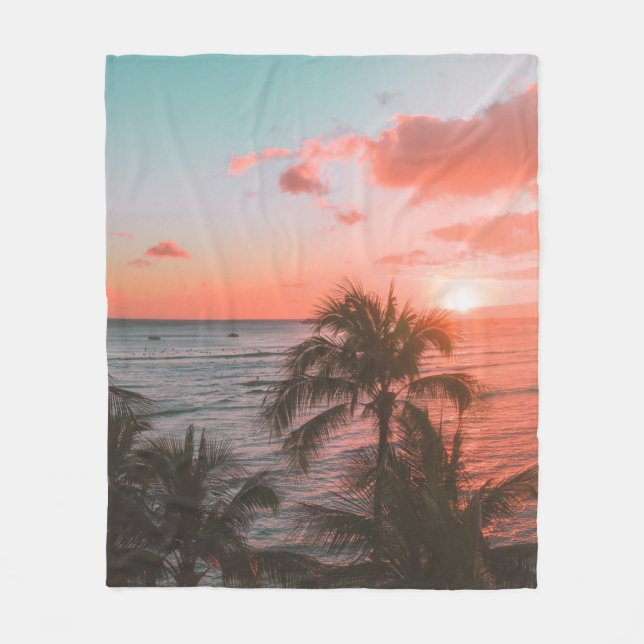 Manta Polar Vida marina de bonito (Anverso)