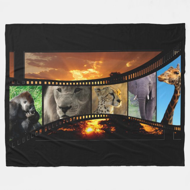 Manta Polar Vida silvestre (Frente (Horizontal))