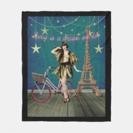 Manta Polar Vidas En Un Mundo De Sueño, El Arte Alterado Funky