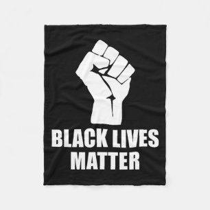 Manta Polar Vidas Negras Blm Derechos Humanos Mes de la Histor