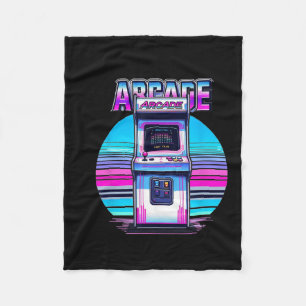 Manta Polar Videojuego Retro Arcade Vintage de los 80s 90s Old