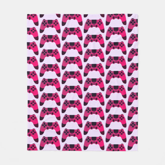 Manta Polar Videojuegos del controlador de juegos Nerd Gamer (Anverso)