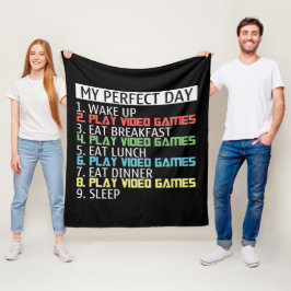 Manta Polar videojuegos perfecto Día de la palabra