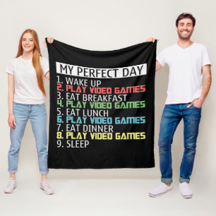 Manta Polar videojuegos perfecto Día de la palabra
