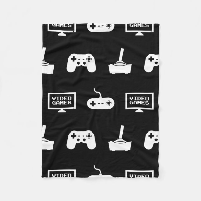 Manta Polar Videojugador temático del videojuego del diseño (Anverso)
