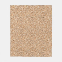 Vieja Beige Fundido de cuero falso