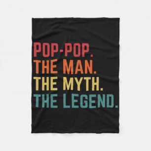 Manta Polar Viejo pop-pop hombre mito leyenda papá abuelo Fath
