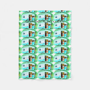 Manta Polar Viejo remolque gitano Thunder_Cove en caravana